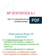 Statistics Chapter 5.1