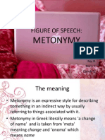 Figure of Speech:: Metonymy