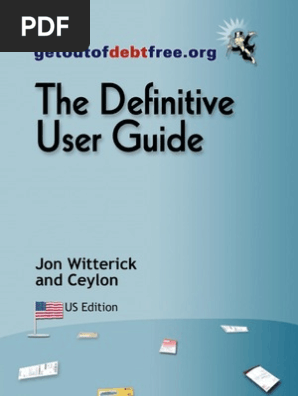 Get Out of Debt Free User Guide