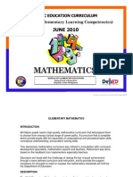 BEC PELC2010 Mathematics