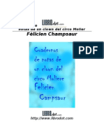 Champsaur Felicien - Cuaderno de Notas de Un Clown Del Circo Molier (Doc)