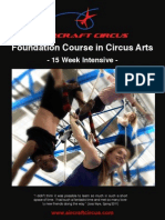 AirCraft Circus Foundation Course in Circus Arts Prospectus