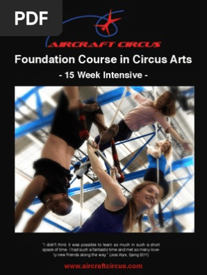 AirCraft Circus Foundation Course in Circus Arts Prospectus