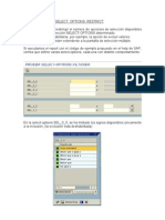 Funcion Select Options Restrict