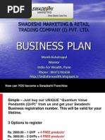 Download Swadeshi Business Plan by Manik Kshetrapal SN122545646 doc pdf