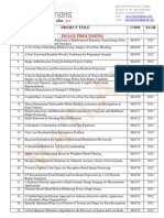 IEEE MAT-LAB TITLES 2012