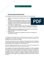 The Legal Update: Direction Is Essential Before A Party Can Ask The Court To Depart From The Approved Budget"