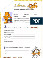 Complete The Sentences With The Plural Forms of The Verbs in Brackets