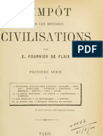 Fournier de Flaix L Impot Dans Les Diverses Civilisations 1