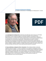 Noam Chomsky La Manipulacion Mediatica 10estrategias