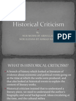 Historical Criticism