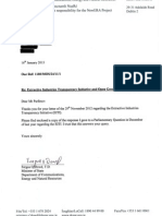 Reply From Minister O' Dowd Re EITI & OGP 160113