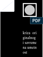 Kriza originalnog i savremena umetnost