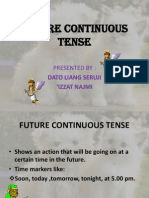 Future Continuous Tense: Presented by