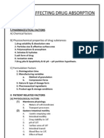 general pharmacology notes