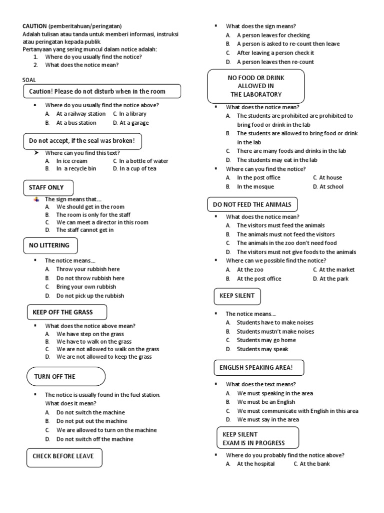 Kumpulan Soal Bahasa Inggris Smp Business