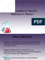 Is It Possible To Test For Methane in Water