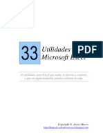 33 Utilidades Para Microsoft Excel