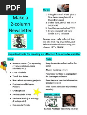 newsletter