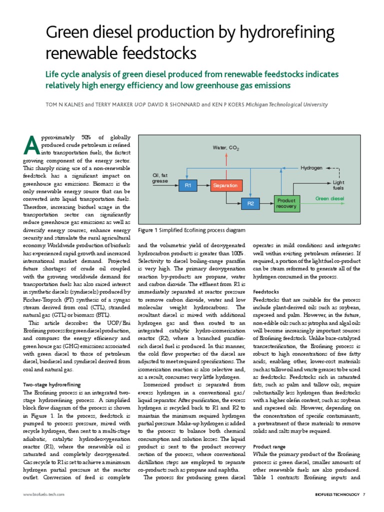 Diesel fuel specifications picture