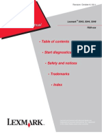 Lexmark X54x Service Manual