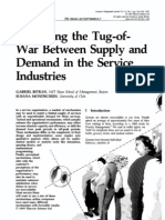 Managing The Tug of War Between Supply and Demand