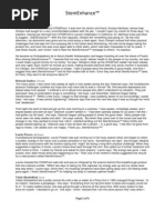 Download ST StemEnhance Testimonials for Optimal health by EJ Morris SN12264378 doc pdf