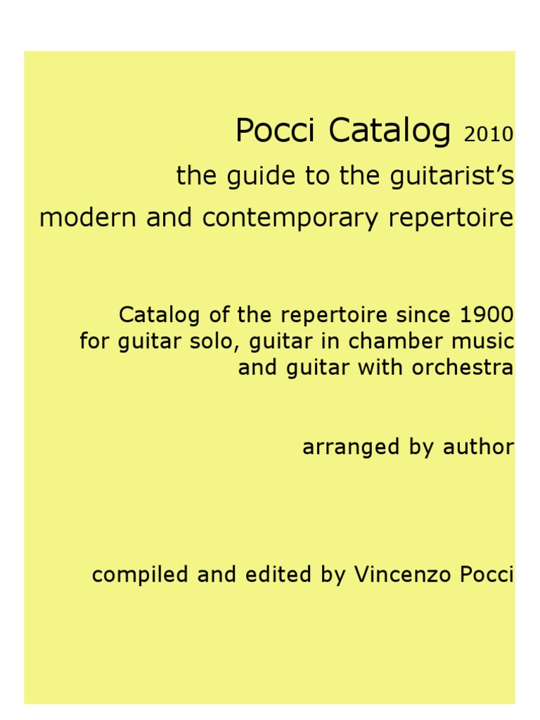 Pocci Catalog 10 Orchestras Clef