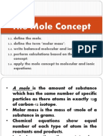 Chemistry Help: Mole Concept