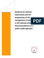 Guidance For Management TB in HIV Infected Child