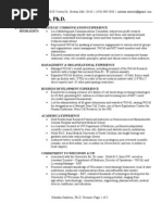 Business Development Executive Resume Sample