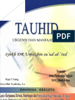 Tauhid Urgrnsi Dan Manfaatnya