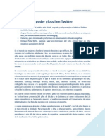 Las Voces Del Poder Global en Twitter