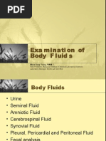 Download Examination of Body Fluids  Urinalysis by kiedd_04 SN12271998 doc pdf