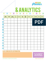 Stats & Analytics Tracker