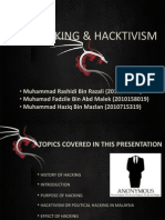 Hacking & Hacktivism