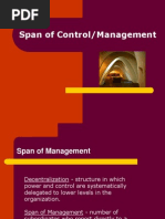 Span of Control