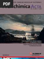 Download Organic Chemistry Enabling Molecular Electronics - Aldrichimica Acta Vol 39 No 2 by Sigma Aldrich Chemistry SN12272692 doc pdf