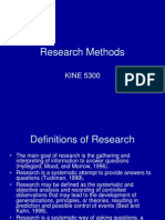 Research Methods