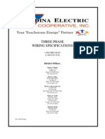 Three Phase Wiring Specs