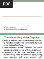 Presentation On Water Issues in Pakistan