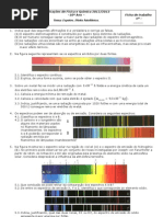 Ficha de Trabalho 4-Espetros e Efeito Fotoeletrico
