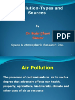Sources in Air Pollution in Quetta