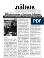 ANALISIS  Numero 03 Noviembre 2007