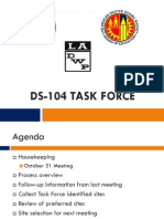 Task Force Meeting (October 17, 2012)