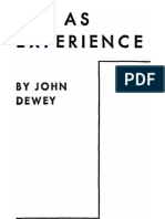 John Dewey Art as Experience