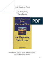 José Cardoso Pires - de Profundis