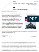 De Groene Amsterdammer - Review of Pien Van Der Hoeven's History of NRC Handelsblad