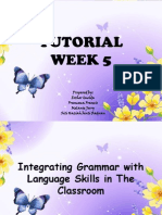 Tutorial Week 5: Prepared By: Esther Imelda Francesca Francis Melanie Jerry Siti Haziah Binti Raduan