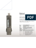 Metal: Rugged 2Ghz or 5Ghz Outdoor Unit